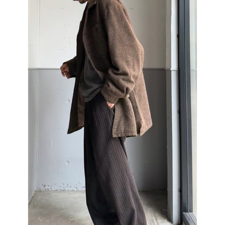 1990's-2000's Wool Blend Relaxing Tailored Jacket
