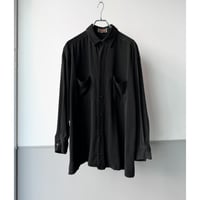 1990's USA MADE Garment Dyed Tencel Shirt