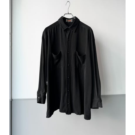 1990's USA MADE Garment Dyed Tencel Shirt