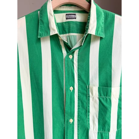1990's "BONEVILLE" Long sleeve striped shirt