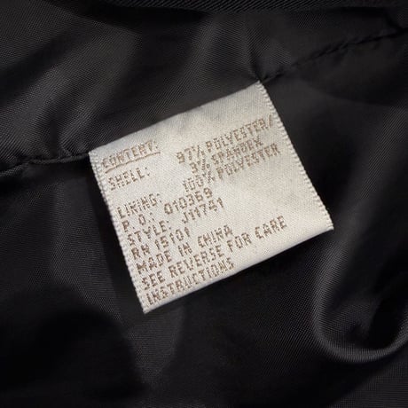 1990's Twill weave hooded jacket with unique flap pocket