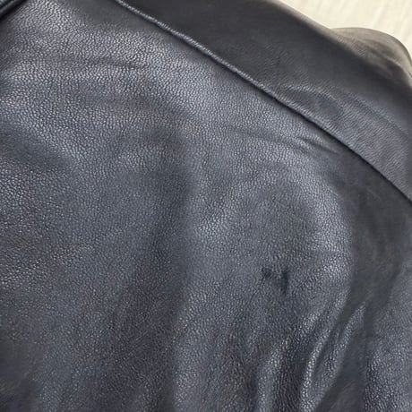 2000's Black Leather Drizzler Jacket