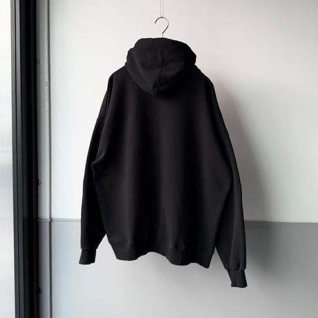 2000's "Hanes Ultimate Cotton" Black Color Full-Zip Hoodie