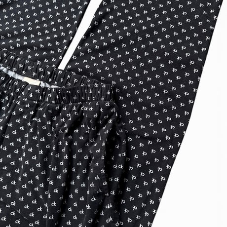 2000's "Calvin Klein Sleepwear" Logo printed 2pocket relaxing pants
