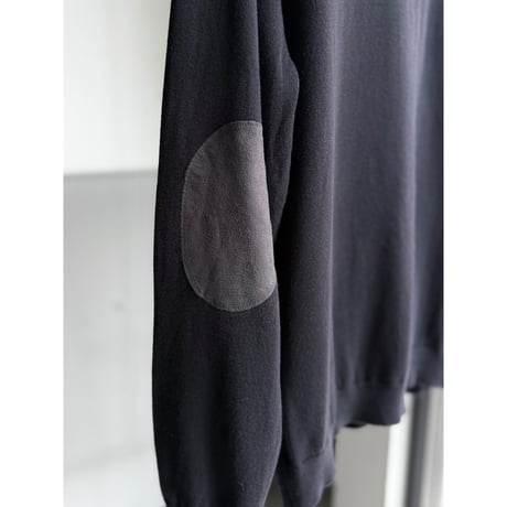 2000's〜 "claiborne" Double Zipper Cotton Knit Sweater