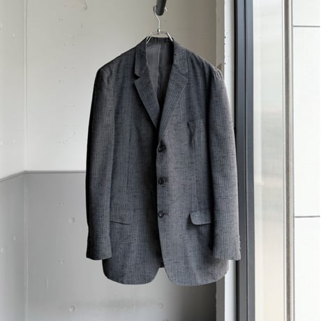 1950's-1960's Nep striped fabric tailored jacket