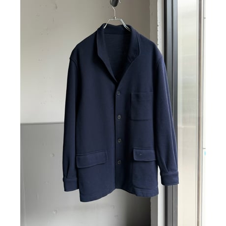 2000's "BURERRY" 100% Wool knit fabric teba jacket
