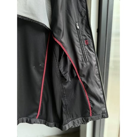 2000's "GUESS" Double zipper drizzler jacket