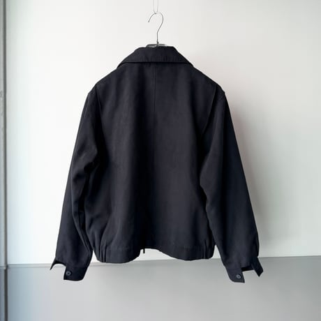 1990's Micro polyester suede drizzler jacket