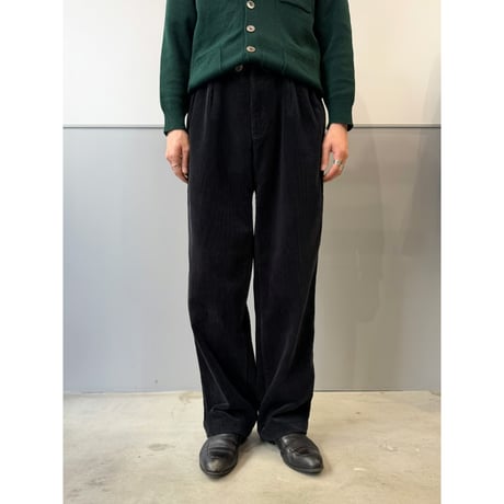 1990's-2000's "Polo by Ralph Lauren" Wide-Wale Corduroy 2tuck Slacks Pants