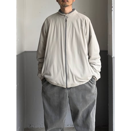 2000's "Zegna Sport" Light shell & jersey liner zip-up jacket