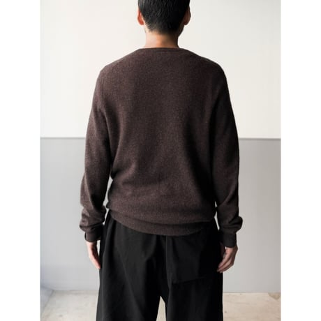 Cashmere Knit V-necked Sweater