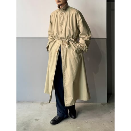 1990's "Polo by Ralph Lauren" One Panel Sleeve Cotton Long Coat