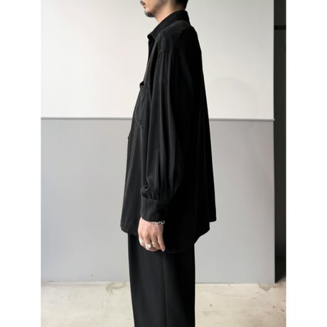 1990's USA MADE Garment Dyed Tencel Shirt