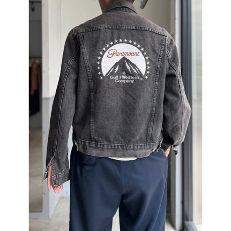 1980's "U2 RATTLE AND HUM" Promotion by Paramount Pictures denim trucker jacket