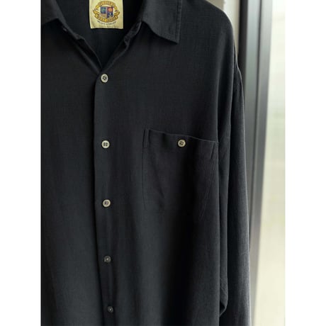 2000's Silk / Cotton fabric long sleeve shirt