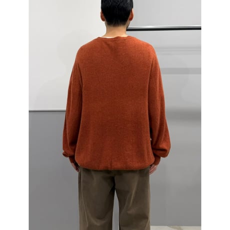 V-necked Cashmere Knit Sweater