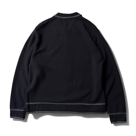 1990's-Early 2000's "BANANA REPUBLIC"  Wool Zip-up knit cardigan