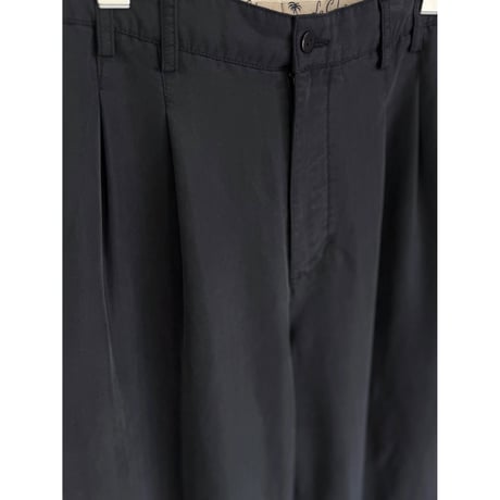 2000's Rayon blend 2tuck slacks pants