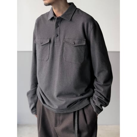 2000's "Jos.A.BANK RESERVE" Jersey material pullover shirt