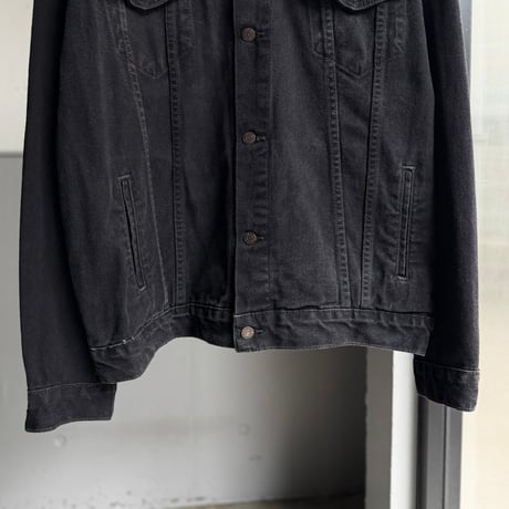 Early 2000's "Levi's" Black Denim Trucker Jacket
