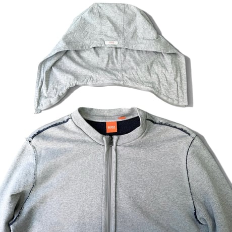 "BOSS ORANGE" Detachable design sweat jacket