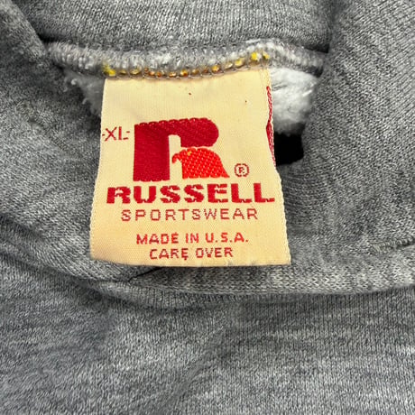 〜1980's "RUSSELL ATHLETIC" USA MADE Rayon blend sweat hoodie