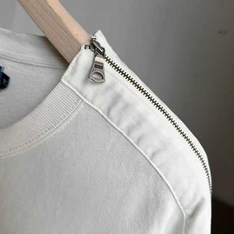 1990's-2000's "Polo by Ralph Lauren" Shoulder Zipper Sweat Shirt