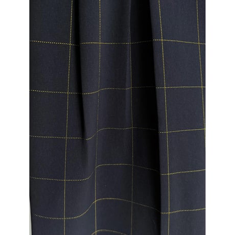 〜2000's "Franco Vessi" Windowpane pattern Inverted pleats slacks pants