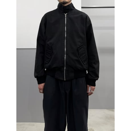 1990's-2000's ENGLAND MADE Black Harrington Jacket