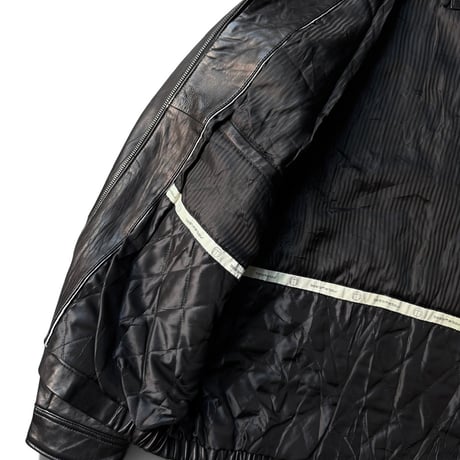 2000's Black Leather Drizzler Jacket