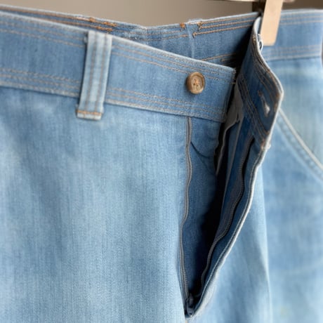 〜1980's "Levi's ACTION SLACKS" Faded color semi-flare pants