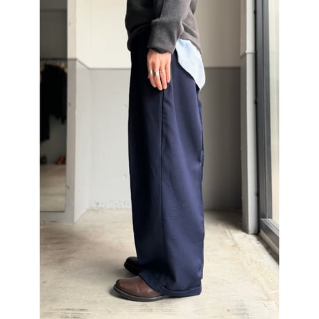 1990's USA MADE jaquard fabric extra wide silhouette slacks pants