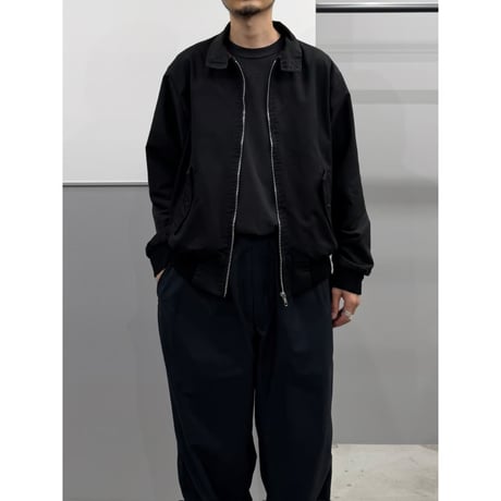 1990's-2000's ENGLAND MADE Black Harrington Jacket