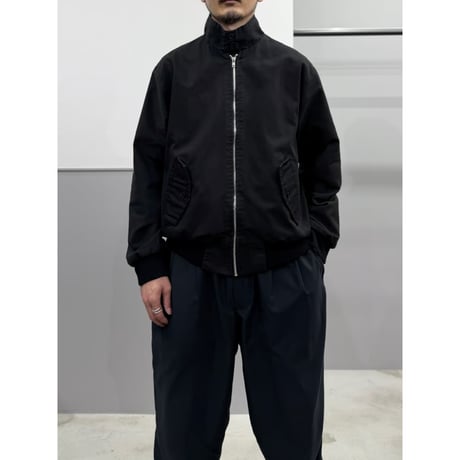 1990's-2000's ENGLAND MADE Black Harrington Jacket