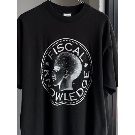 1990's "FISCAL KNOWLEDGE" HEAD Printed Tee