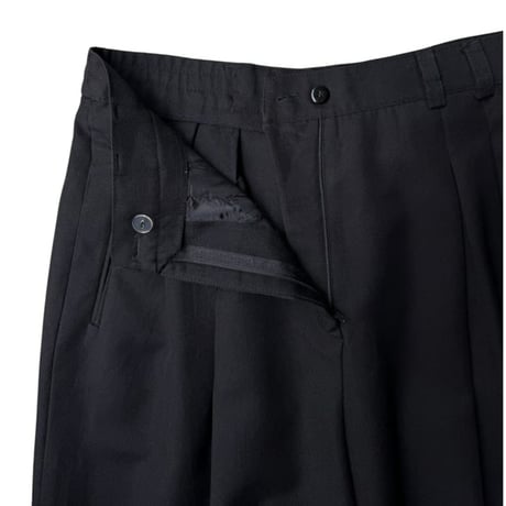1980's-Early 1990's Extra wide silhouette 2tuck slacks pants