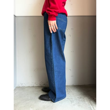 2000's Extra wide silhouette denim pants