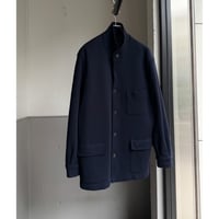 2000's "BURERRY" 100% Wool knit fabric teba jacket