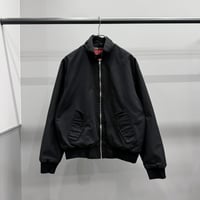 1990's-2000's ENGLAND MADE Black Harrington Jacket