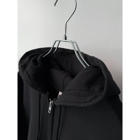 2000's〜 "Hanes Ultimate Cotton" Black Color Full-Zip Hoodie