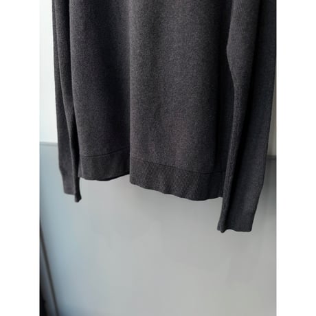 "BANANA REPUBLIC" Wool × Cotton Double-Zipper Knit Blouson
