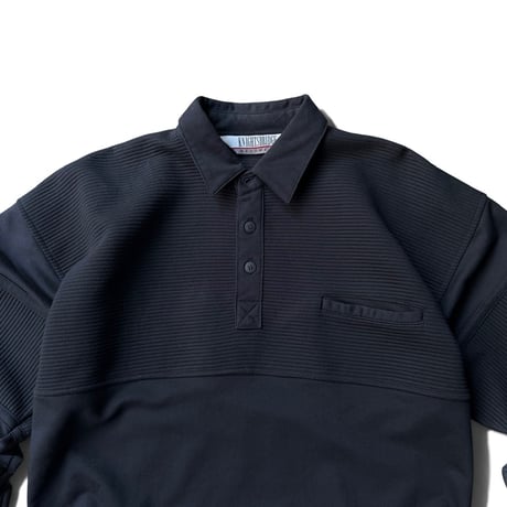 1990's Switching fabric jersey pullover shirt