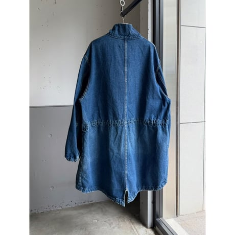 1990's Type M-65 Denim fabric fishtail coat