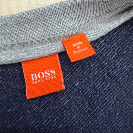 "BOSS ORANGE" Detachable design sweat jacket