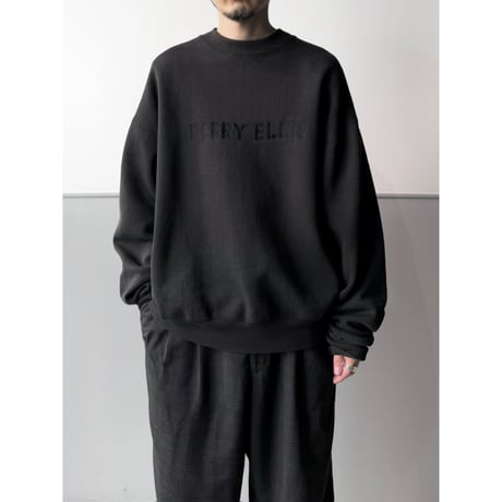 1990's "PERRY ELLIS AMERICA" USA MADE Embroidery Logo Sweat Shirt