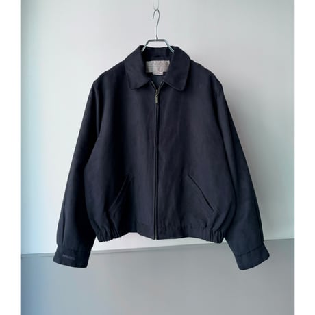 1990's Micro polyester suede drizzler jacket
