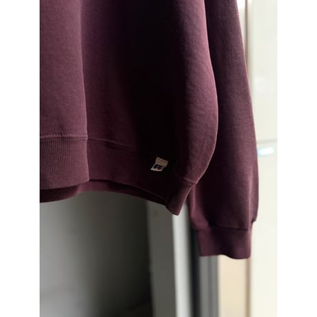1990's "RUSSELL ATHLETIC" Front-V Blank Sweat Shirt
