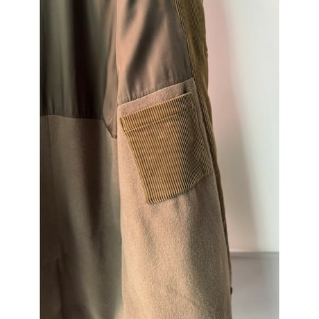 1990's-2000's "Polo by Ralph Lauren" Leather Switching Design 4pocket Corduroy Jacket