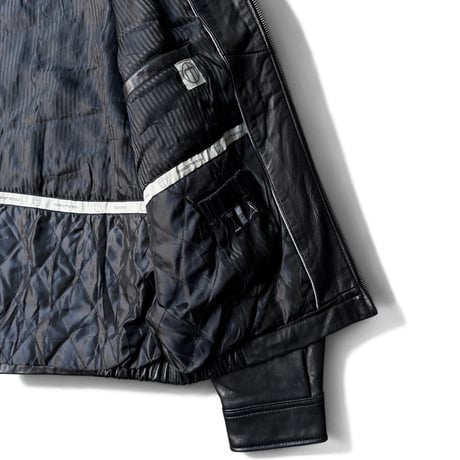 2000's Black Leather Drizzler Jacket